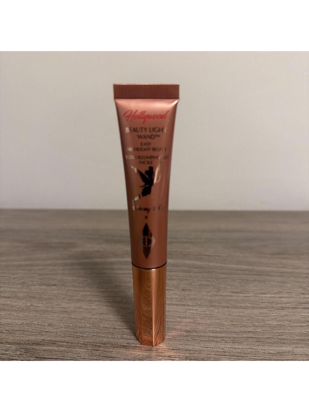 CHARLOTTE TILBURY •BEAUTY LIGHT WAND DISNEY100 EDITION PINK TINKERBELL 12ML NIB